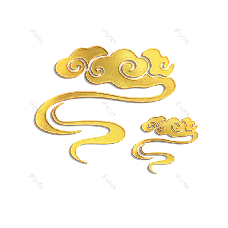 装饰图片,祥云元素,中国风PNG,素材免抠素材